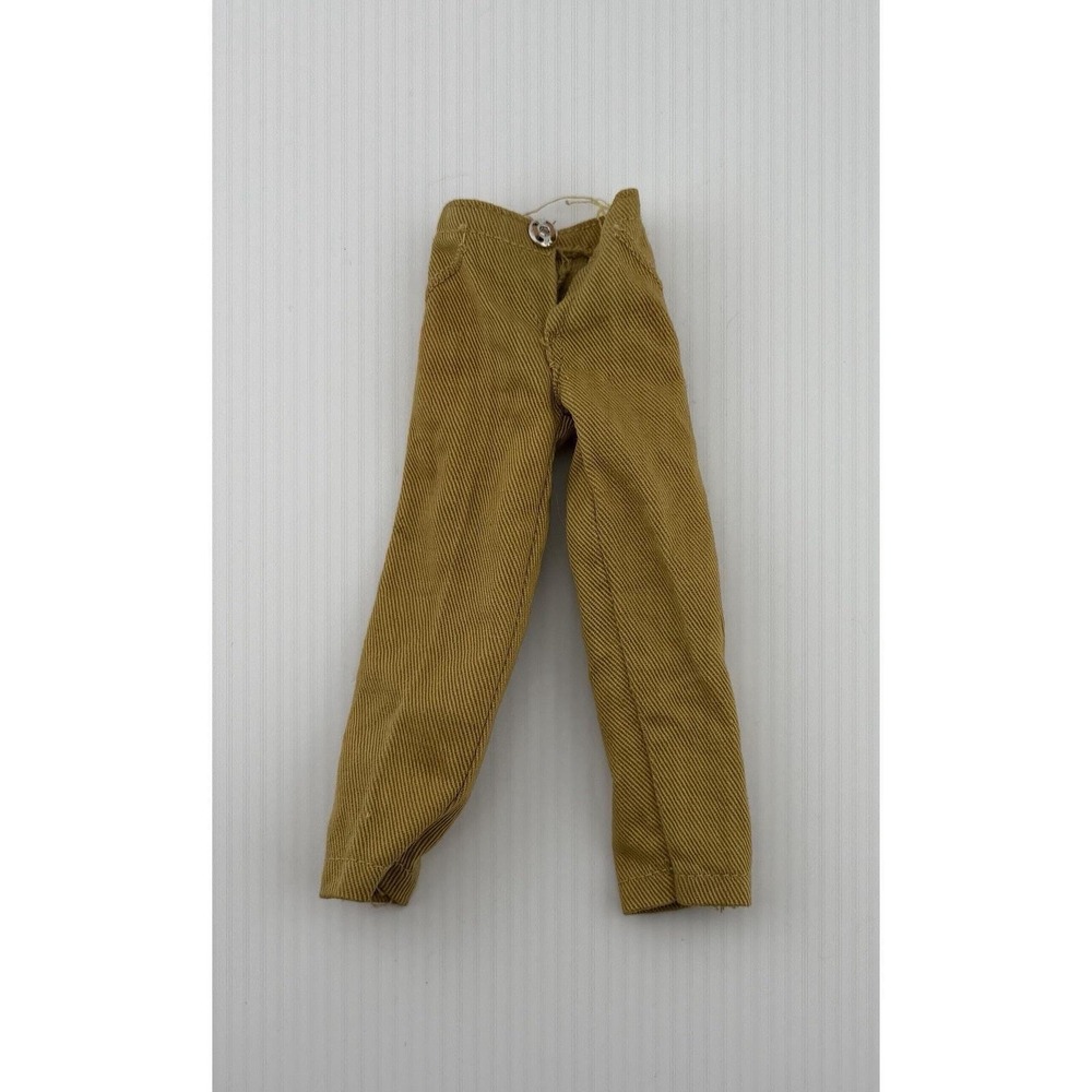 Vintage 1960's Ken Doll Khaki Trousers with Snap